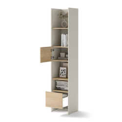 Regał BED CONCEPT BC-23 do półkotapczanu Lenart Kaszmir/Dąb Nagano - WYSYŁKA 24H - domowanie.pl