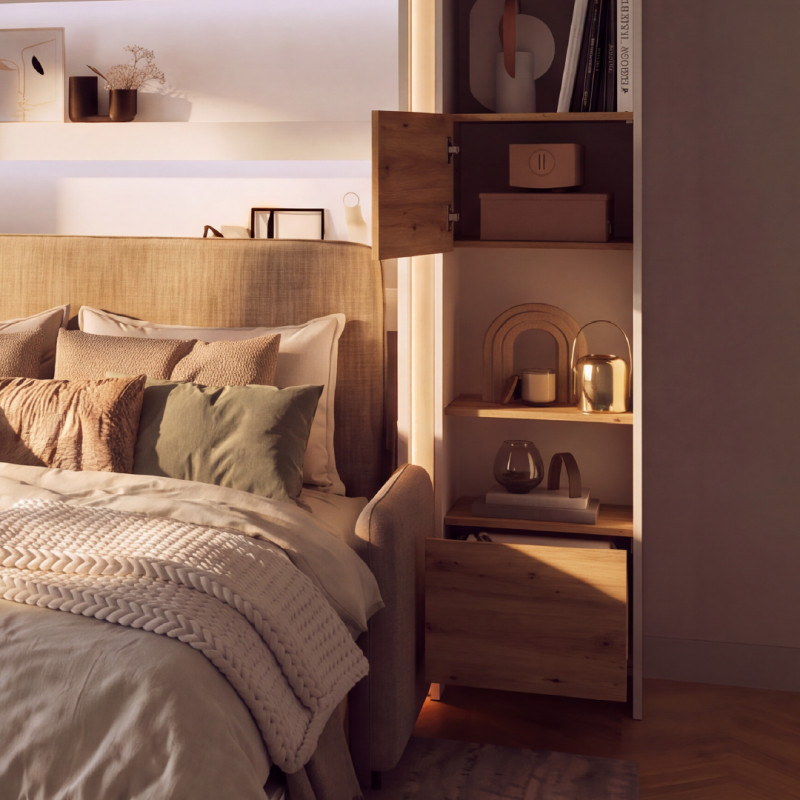 Regał BED CONCEPT BC-23 do półkotapczanu Lenart - WYSYŁKA 24H - domowanie.pl