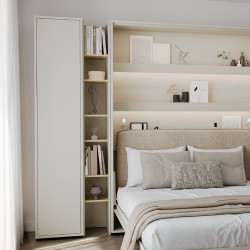 Regał BED CONCEPT BC-24 do półkotapczanu Lenart Kaszmir/Dąb Nagano - WYSYŁKA 24H - domowanie.pl
