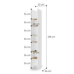 Regał BED CONCEPT BC-24 do półkotapczanu Lenart - WYSYŁKA 24H - domowanie.pl