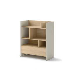 Regał BED CONCEPT BC-25 do półkotapczanu Lenart Kaszmir/Dąb Nagano - WYSYŁKA 24H - domowanie.pl