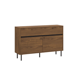 Komoda z szufladą 120 cm Revillo orzech alicante | domowanie.pl