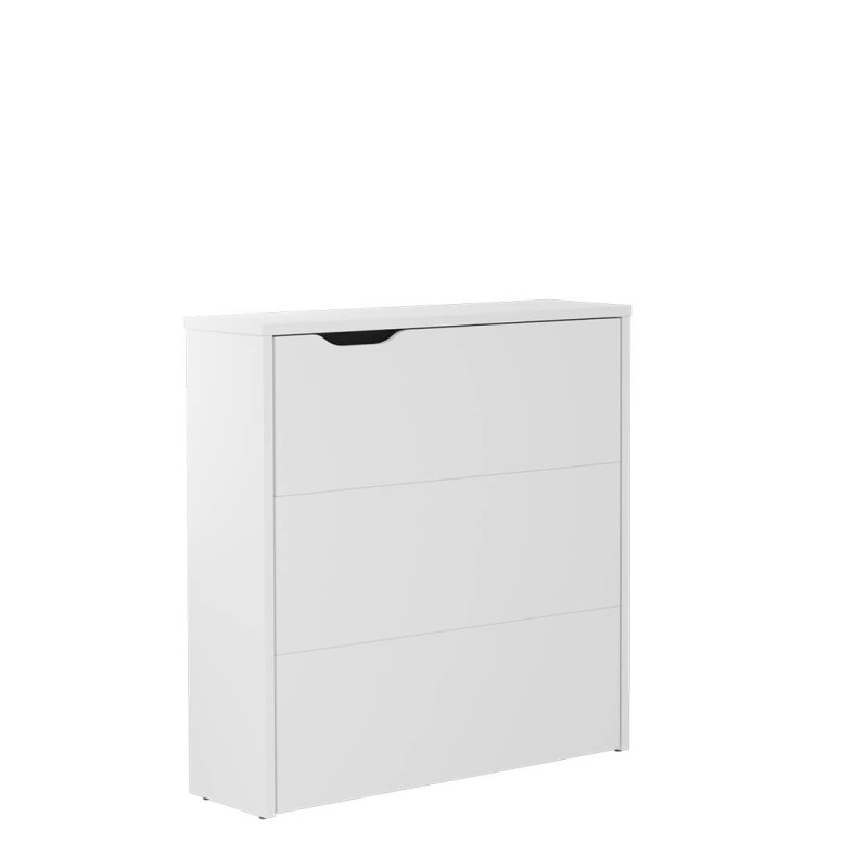 Biurko rozkładane WORK CONCEPT SLIM CW-02P BIAŁY Lenart  - domowanie.pl