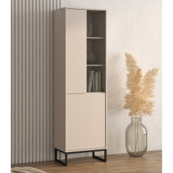 Witryna do salonu Loft Typ 05 beżowa – nowoczesny design