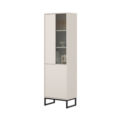 Witryna do salonu Loft Typ 05 beżowa – nowoczesny design