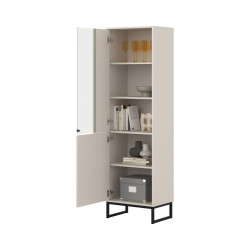 Witryna do salonu Loft Typ 05 beżowa – nowoczesny design