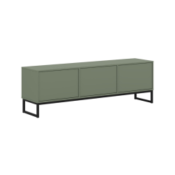 Szafka RTV pod telewizor Loft Typ 41 zgaszona zieleń