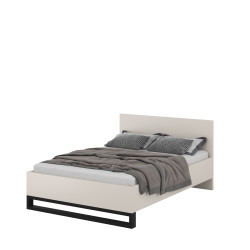 Łóżko Halle S Typ 31 Helvetia – 160x200, loft, kaszmir/czarny
