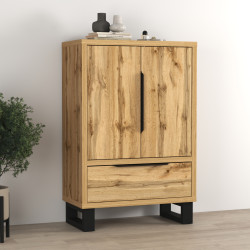 Bieliźniarka 90 cm Halle S 38 dąb wotan | Domowanie.pl
