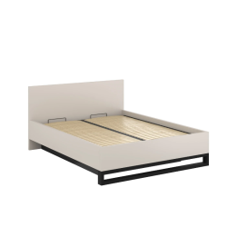 Łóżko Halle S Typ 52 Helvetia – 180x200, kaszmir, z pojemnikiem