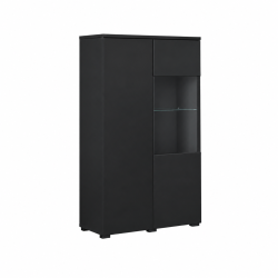 Witryna do salonu Modo Helvetia 44 czarny onyx – kup teraz online