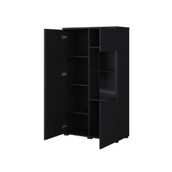 Witryna do salonu Modo Helvetia 44 czarny onyx – kup teraz online