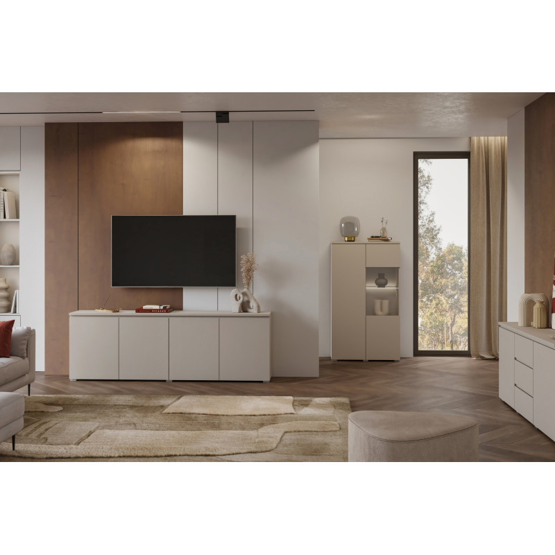 Komoda pod telewizor Modo 199,9 cm kaszmir Helvetia