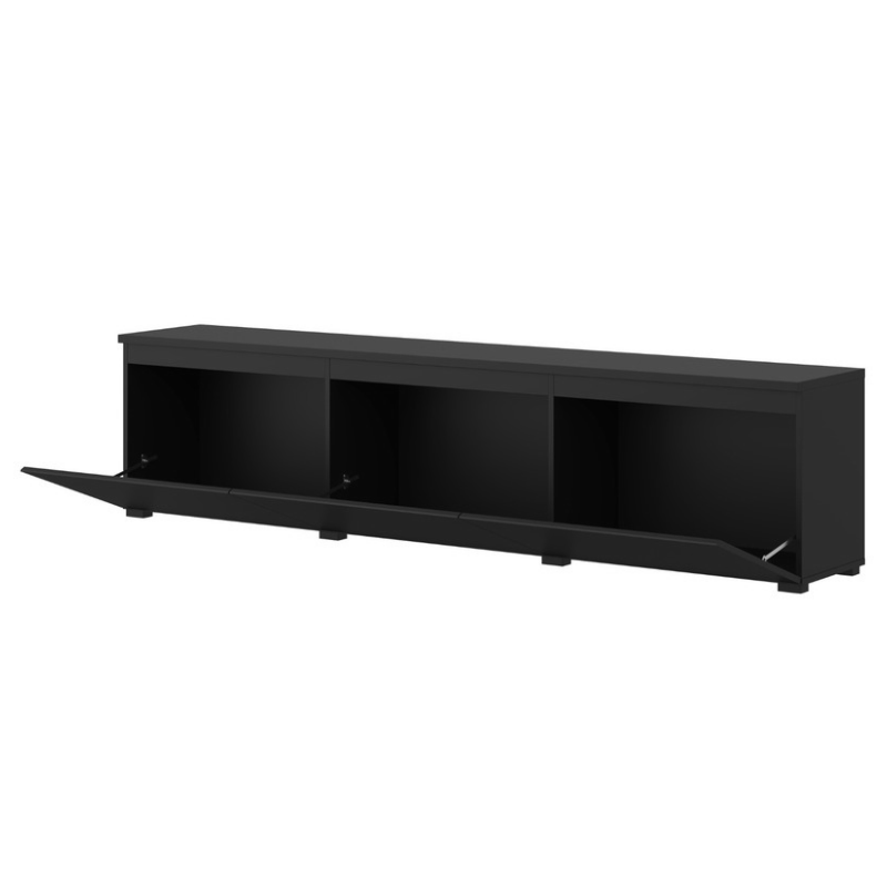 Komoda pod telewizor Modo 199,9 cm czarny onyx Helvetia