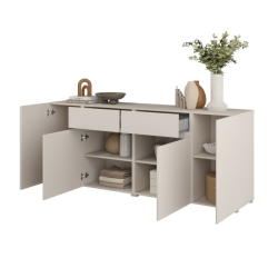 Pojemna komoda kaszmir Asymetric 195 cm - kup online