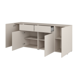 Pojemna komoda kaszmir Asymetric 195 cm - kup online