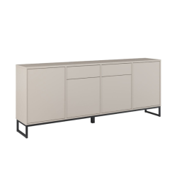 Komoda na nóżkach 210 cm Alto | kaszmir