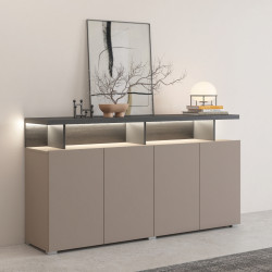 Komoda SERIO 153 cm czterodrzwiowa – kup teraz