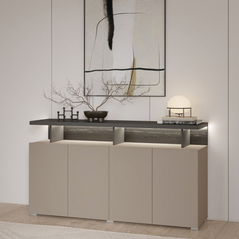 Komoda SERIO 153 cm czterodrzwiowa – kup teraz
