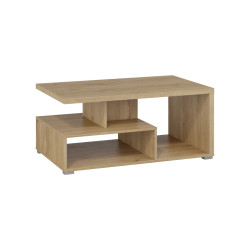 Stolik kawowy SERIO 100 cm dąb carpenter jasny – kup teraz
