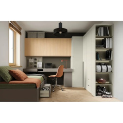 Regał do książek i dekoracji z LED – model WO-05 Woow