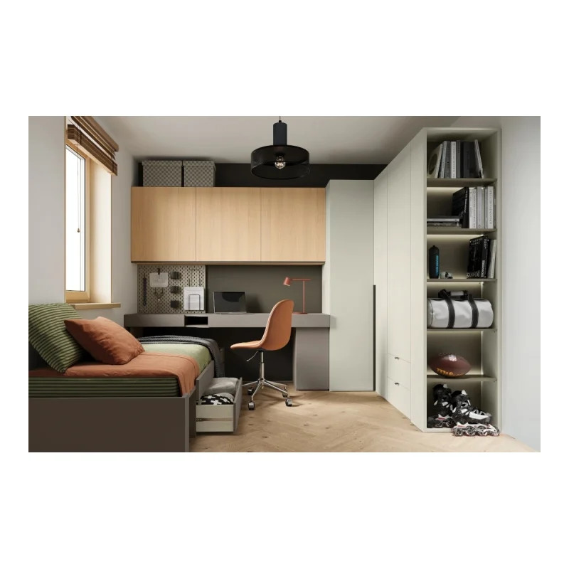Regał do książek i dekoracji z LED – model WO-05 Woow