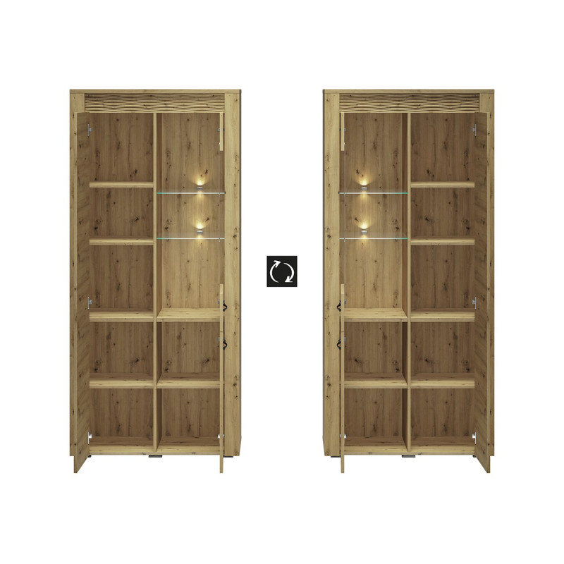 Witryna Artis 04 ML Meble Kolekcja Artis