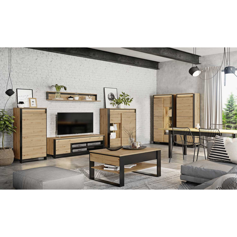 Szafka z oświetleniem Quant QA-07 Lenart Kolekcja Quant