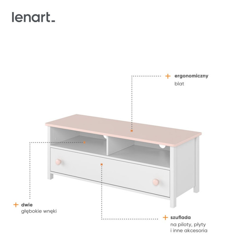 Szafka RTV Luna LN-13 Lenart Kolekcja Luna