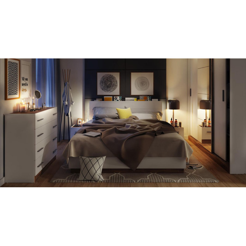 Szafka nocna lewa Dentro DT-03L Lenart Kolekcja Dentro