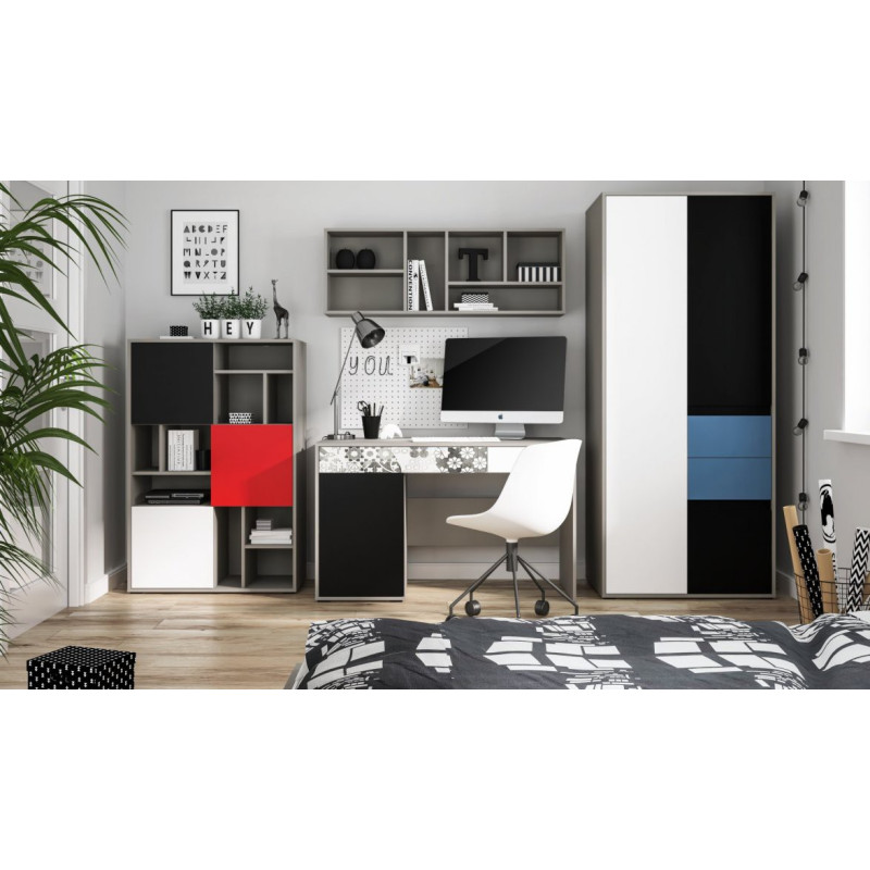 Regał 3D Laser Typ LASR02 Meble Wójcik Kolekcja Laser