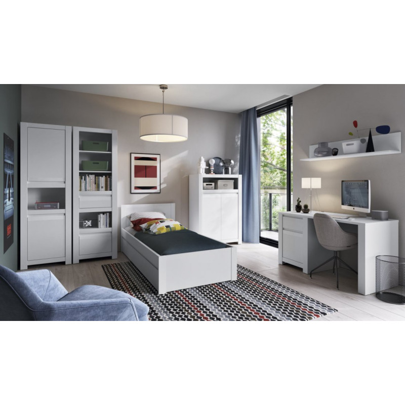 Łóżko 90 cm Novi Typ NVIZ01 Meble Wójcik Kolekcja Novi