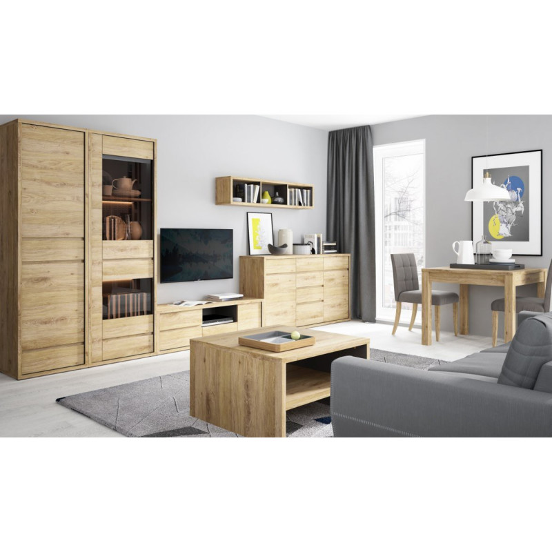 Komoda RTV 1D-3S Shetland Typ 51 Meble Wójcik Kolekcja Shetland
