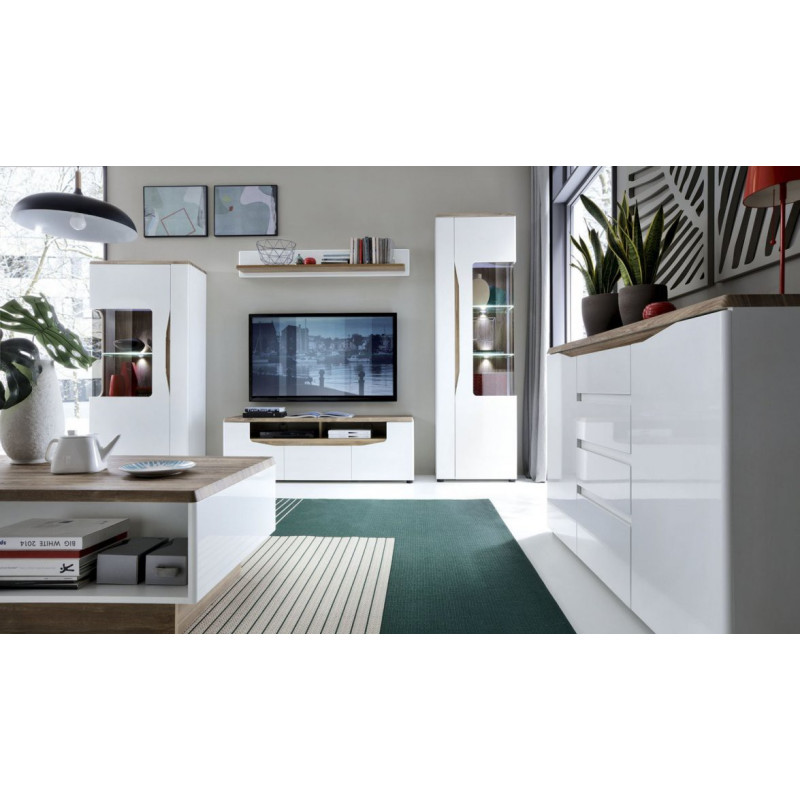 Witryna Toledo Typ TOLV02L 1D Meble Wójcik Kolekcja Toledo