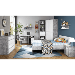 Łóżko Canmore Typ CNML1121 Meble Forte Kolekcja Canmore