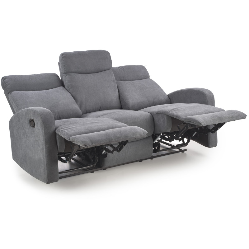 OSLO 3S zestaw wypoczynkowy, sofa 3S ciemny popiel (1p 1szt)