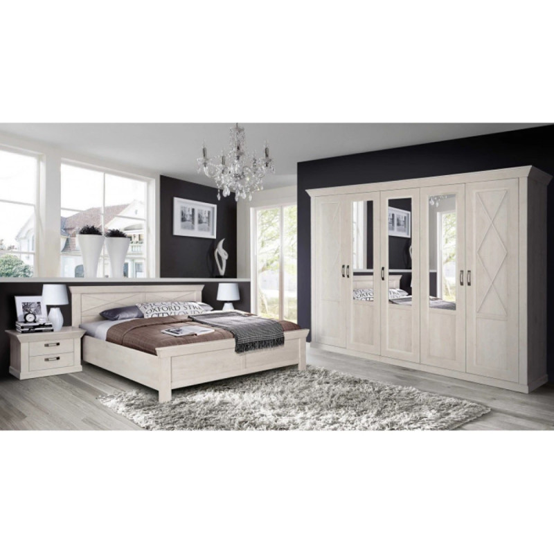 Łóżko Kashmir Typ KSML181 Meble Forte Kolekcja Kashmir