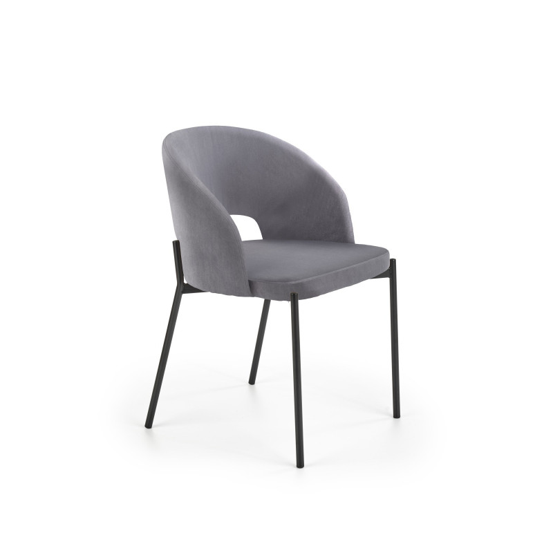 K455 krzesło popielaty