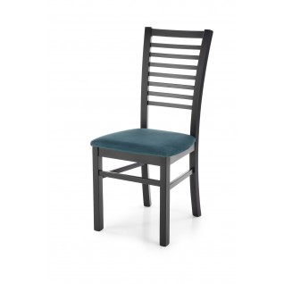 GERARD6 krzesło czarny / tap: velvet Monolith 37 (ciemny zielony) (1p 2szt)