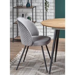 COLORADO stół rozkładany, blat - dab złoty, stelaż - czarny (2p 1szt)