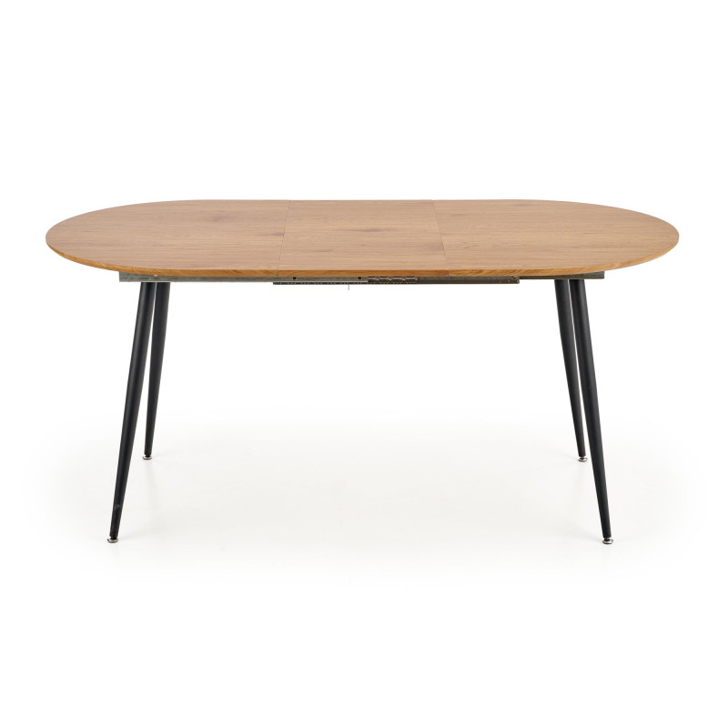 COLORADO stół rozkładany, blat - dab złoty, stelaż - czarny (2p 1szt)