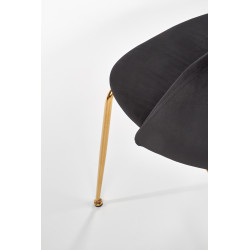 K385 krzesło czarny / złoty (2p 4szt) K385 krzesło czarny / złoty (2p 4szt)