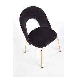 K385 krzesło czarny / złoty (2p 4szt) K385 krzesło czarny / złoty (2p 4szt)