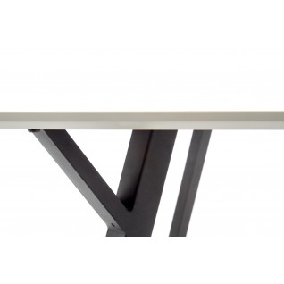 BALROG stół, stelaż - czarny, blat - jasny popiel (2p 1szt)