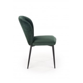 K399 krzesło ciemny zielony (1p 2szt)