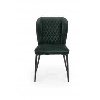 K399 krzesło ciemny zielony (1p 2szt)