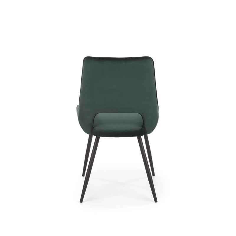 K404 krzesło ciemny zielony (1p 2szt)