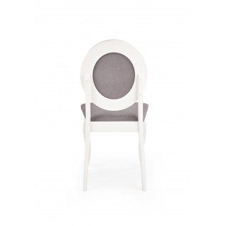 BAROCK krzesło biały / popielaty (1 2szt)