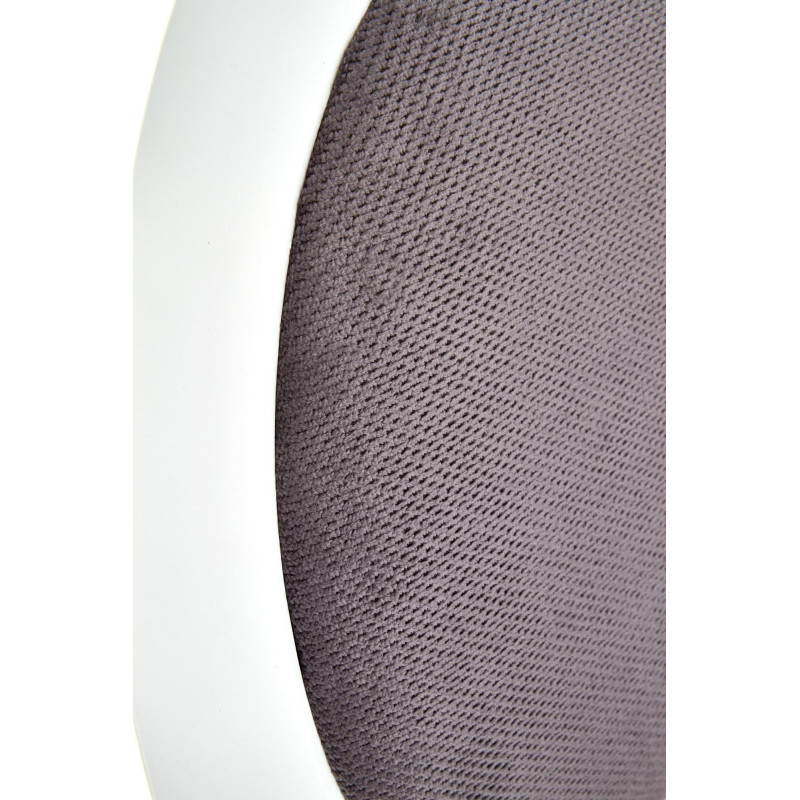 BAROCK krzesło biały / popielaty (1 2szt)