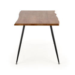 LARSON stół, blat - naturalny, nogi - czarny (2p 1szt) LARSON stół, blat - naturalny, nogi - czarny (2p 1szt)